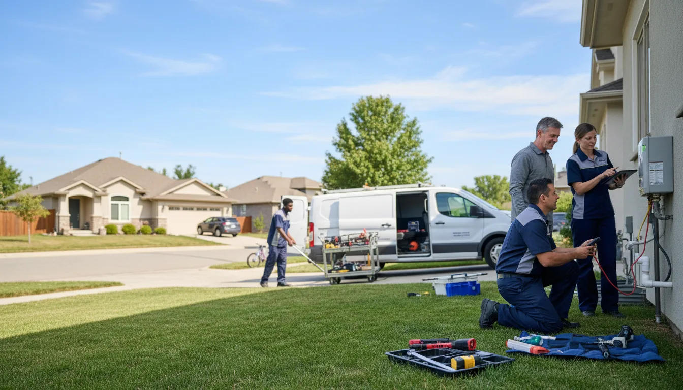 Tankless water heater service in Richfield, ID